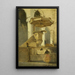 The church pulpit in Hoorn - Johannes Bosboom — framed artwork on a wall