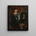 Zelfportret - Johannes Daniel Susan — ingelijst kunstwerk aan de muur