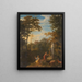 Landscape Arcadian Painting - Johannes Glauber — framed artwork on a wall