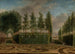 Een Franse tuin - Johannes Janson — weergave van het kunstwerk