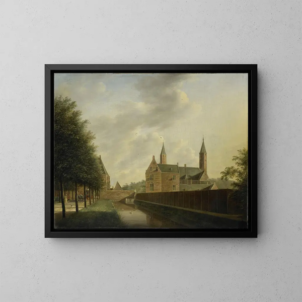 Landhuis van Heemstede - Johannes Janson — ingelijst kunstwerk aan de muur