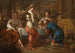 Abraham en de engel - Johannes Voorhout — weergave van het kunstwerk
