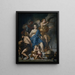 van het allegorische schilderij van het Verdrag van Ryswick 1697 - Johannes Voorhout — ingelijst kunstwerk aan de muur