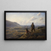 Idylle sur la lande - Johannes Wilhjelm — ingelijst kunstwerk aan de muur