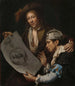 van de Allegorie op de Franse invasie van 1672 - Johannes van Wijckersloot — weergave van het kunstwerk
