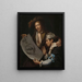 van de Allegorie op de Franse invasie van 1672 - Johannes van Wijckersloot — ingelijst kunstwerk aan de muur