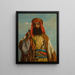Le Cheikh - John Adam Houston — ingelijst kunstwerk aan de muur