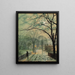 van een wandeling bij maanlicht in Bonchurch, Isle of Wight - John Atkinson Grimshaw — ingelijst kunstwerk aan de muur
