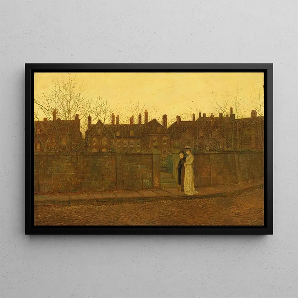 John Atkinson Grimshaw - In the golden gloaming.webp