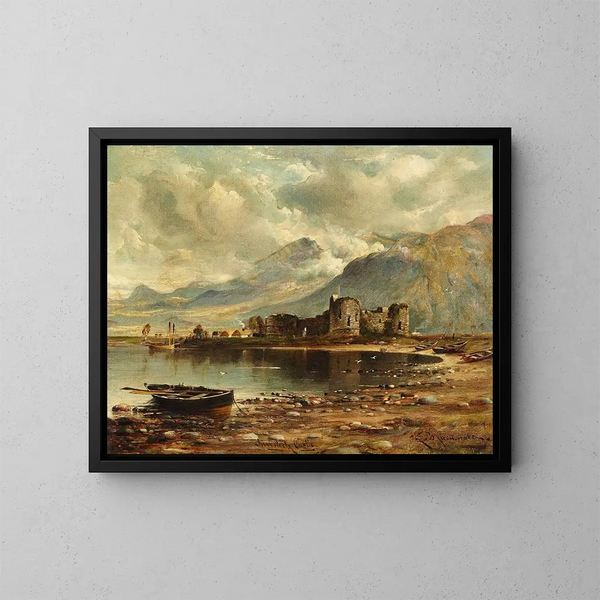 Kasteel Inverlochy - John Blake Macdonald — ingelijst kunstwerk aan de muur