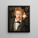 Portret van Arthur Brett - John Brett — ingelijst kunstwerk aan de muur