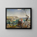 De steenbreker - John Brett — ingelijst kunstwerk aan de muur