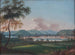 Cincinnati uitzicht vanaf de kazernes van Newport - John Caspar Wild — weergave van het kunstwerk