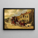Taferelen van een koets - John Charles Maggs — ingelijst kunstwerk aan de muur