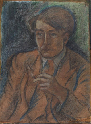 John Christensen - Forstudie til portrt af maleren og grafikeren Sren Hjorth Nielsen.webp