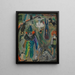 View of the street - John Christensen — framed artwork on a wall