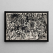 Nightlife Painting - John Christensen — framed artwork on a wall
