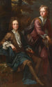 Portret van Thomas en George Dashwood - John Closterman — weergave van het kunstwerk