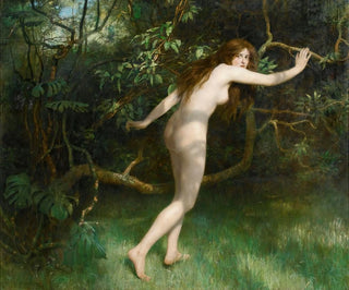 Ève - John Collier — weergave van het kunstwerk