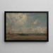 View of Hampstead Heath - John Constable — framed artwork on a wall