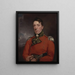 Kapitein Richard Gubbins - John Constable — ingelijst kunstwerk aan de muur