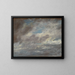 Studie van de wolken - John Constable — ingelijst kunstwerk aan de muur