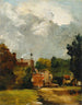 Église d'East Bergholt - John Constable — artwork view