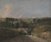 Dorp van Osmington - John Constable — weergave van het kunstwerk