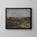 Dorp van Osmington - John Constable — ingelijst kunstwerk aan de muur