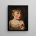 Portrait of Eliza Lewis - John Constable — framed artwork on a wall