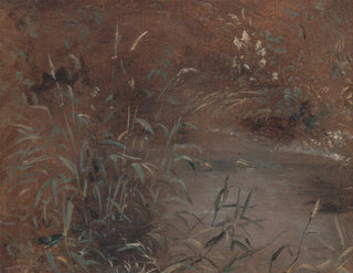 John Constable - Rushes by a pool.webp