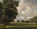 Salisbury Kathedraal vanaf Lower Marsh Close - John Constable — weergave van het kunstwerk