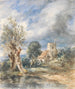 Church of Stoke Poges - John Constable — artwork view