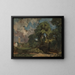 Stoke-by-Nayland - John Constable — framed artwork on a wall