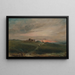Stonehenge at Sunset - John Constable — framed artwork on a wall