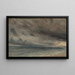 Stormy Sea Painting at Brighton - John Constable — framed artwork on a wall