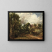 De boerderij van Glebe - John Constable — ingelijst kunstwerk aan de muur
