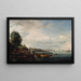 Waterloo Bridge - John Constable — framed artwork on a wall