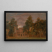 West Lodge East Bergholt - John Constable — framed artwork on a wall
