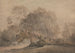 House among the trees - John Crome — artwork view