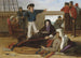 in de buurt van het huis - John Dalbiac Luard — weergave van het kunstwerk