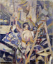 Analyse kubistisch - John E. Thompson — weergave van het kunstwerk