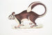 Eekhoorn met grote staart Sciurus macrourus - John Edward Gray — weergave van het kunstwerk