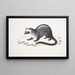 Paradoxe de Pallas, Paradoxurus Pallasii, India - John Edward Gray — ingelijst kunstwerk aan de muur