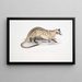 Paradoxure prehensiele Paradoxurus prehensilis - John Edward Gray — ingelijst kunstwerk aan de muur