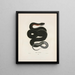 Coluber is obsolete - John Edwards Holbrook — framed artwork on a wall