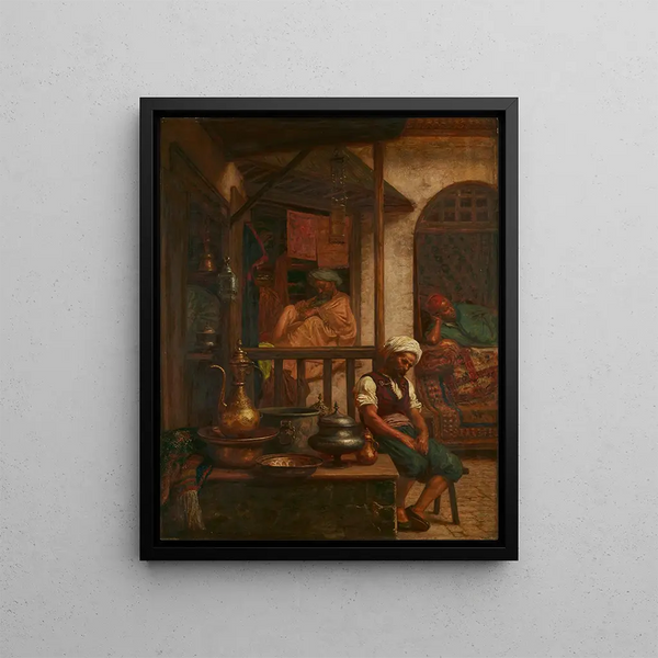 John Evan Hodgson - An afternoon in the bazaar.webp