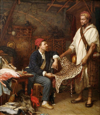 John Evan Hodgson - The French naturalist in Algiers.webp