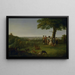 One Tree Hill Greenwich met Londen op de achtergrond - John Feary — ingelijst kunstwerk aan de muur