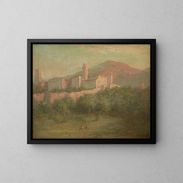 Alhambra, Granada, Spanje - John Ferguson Weir — ingelijst kunstwerk aan de muur